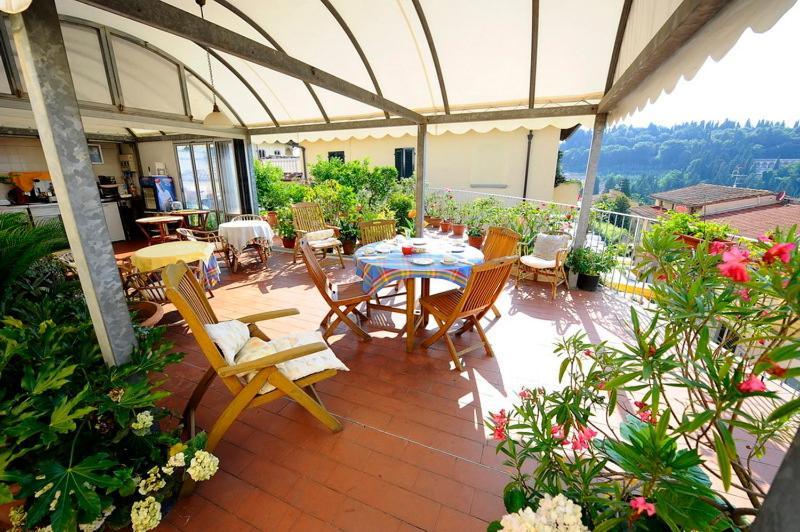 Albergo Villa Sorriso Fiesole Bagian luar foto